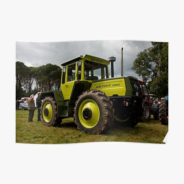 The MB-trac1300 tractor Poster