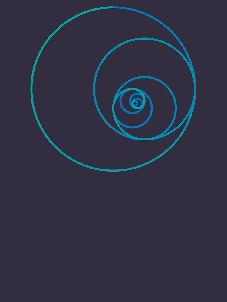 Two Golden Ratio Spirals by joshdbb