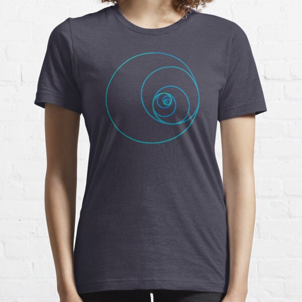 Two Golden Ratio Spirals Essential T-Shirt