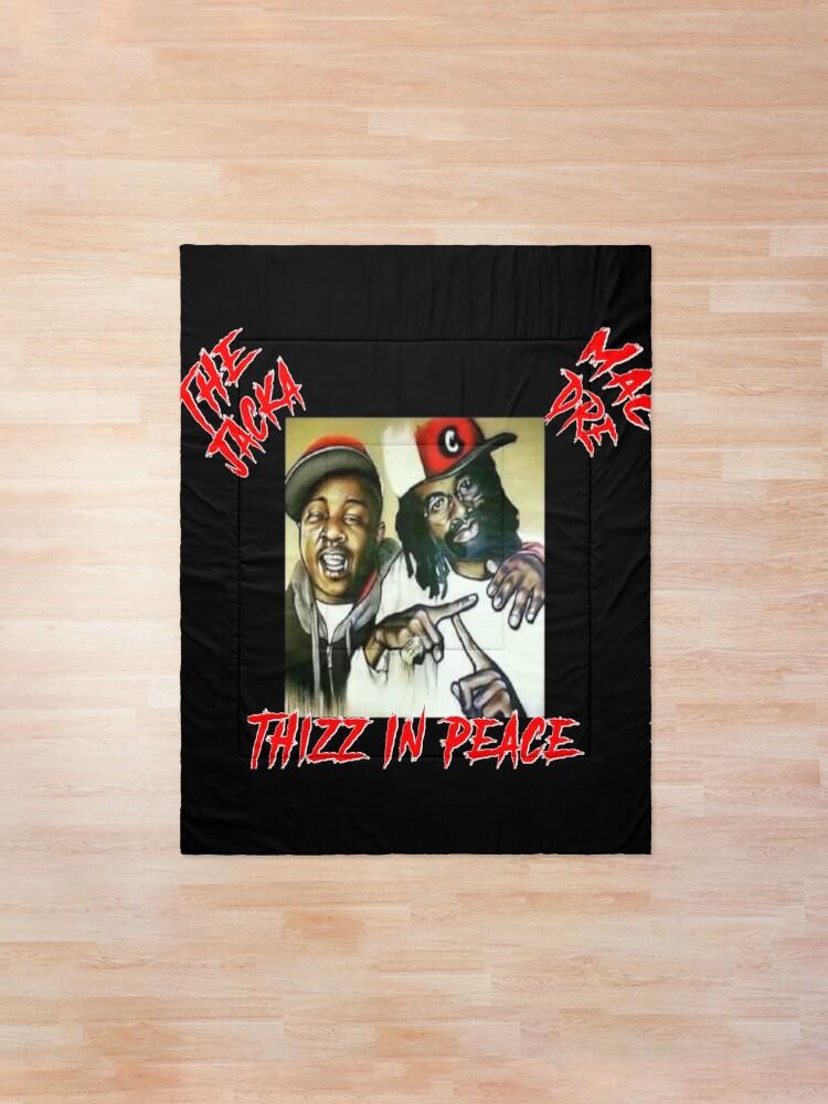 Alternate view of rip the jacka & mac dre Comforter