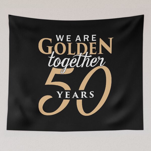 Item preview, 50 Years Wedding Anniversary We Are Golden Together designed and sold by RicardoTito.