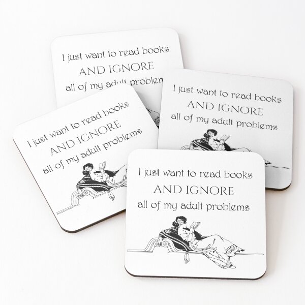 Item preview, I just want to read books... designed and sold by unfuckersunite.