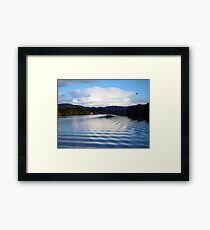Ripple Affect Framed Print