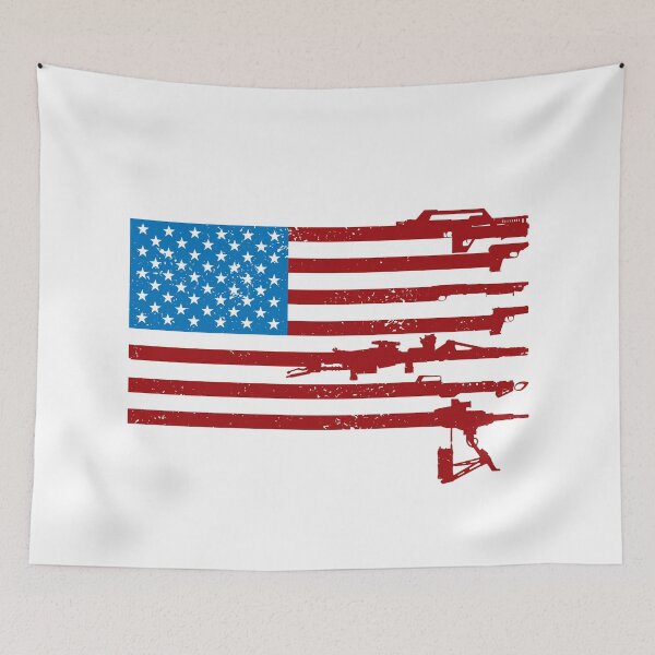 Item preview, US Flag - USCM Arms - USA designed and sold by CCCDesign.