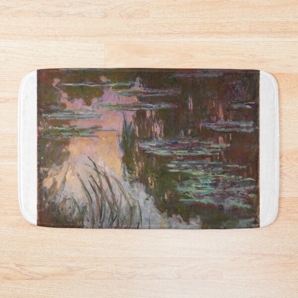 Item preview, Water Lilies, Setting Sun Claude Monet designed and sold by RBEnt.