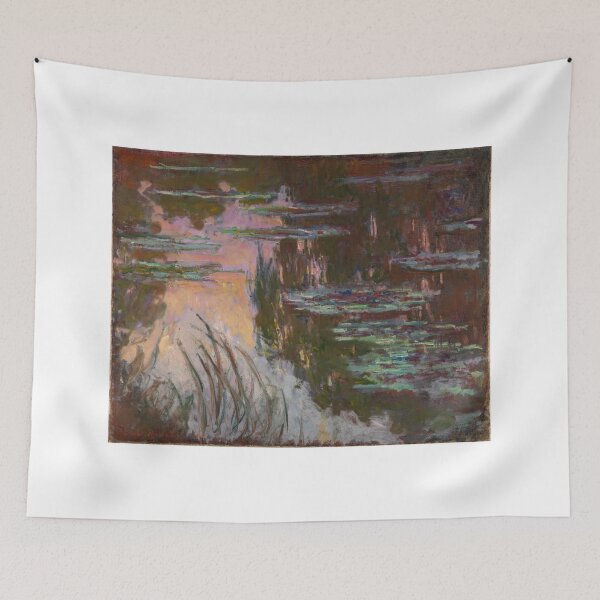 Item preview, Water Lilies, Setting Sun Claude Monet designed and sold by RBEnt.