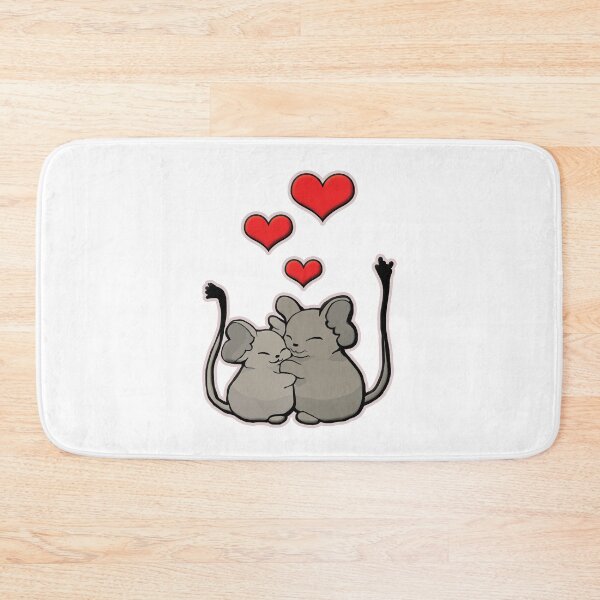 Item preview, Degu Hug Love Hearts designed and sold by -M-I-.