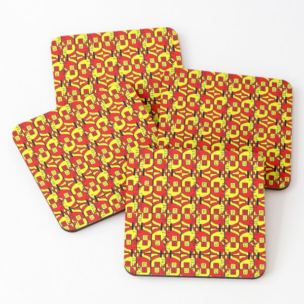 Item preview, RED BLACK YELLOW-214 designed and sold by Infopreneur1231.