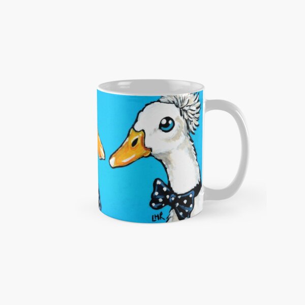 A Trio of Dapper White Ducks Classic Mug