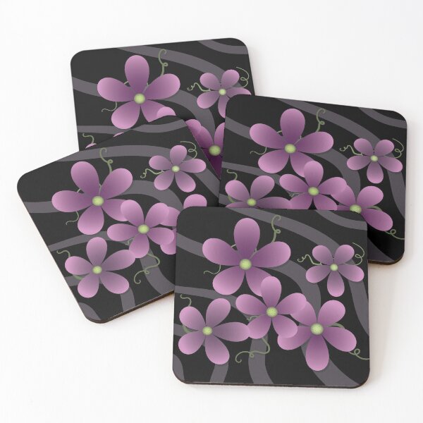 Item preview, Floating Flowers and Swirling Tendrils designed and sold by Izzy Clarence.
