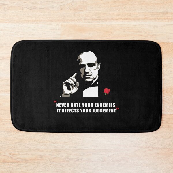 Item preview, Parrain "Never hate your ennemies. It affects your judgement"  designed and sold by HachiKobe.
