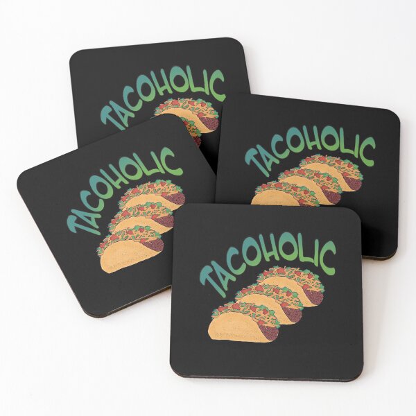 Item preview, Tacoholic fun taco lover's design designed and sold by StephJChild.