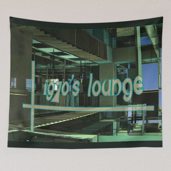 Item preview, 1970's Teal Lounge designed and sold by dsm9901.