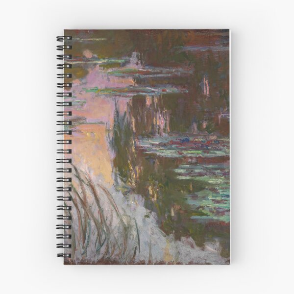 Item preview, Water Lilies, Setting Sun Claude Monet designed and sold by RBEnt.