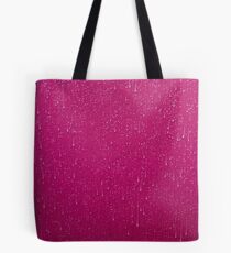 Textures - A leaf and rain on a marquee Tote Bag