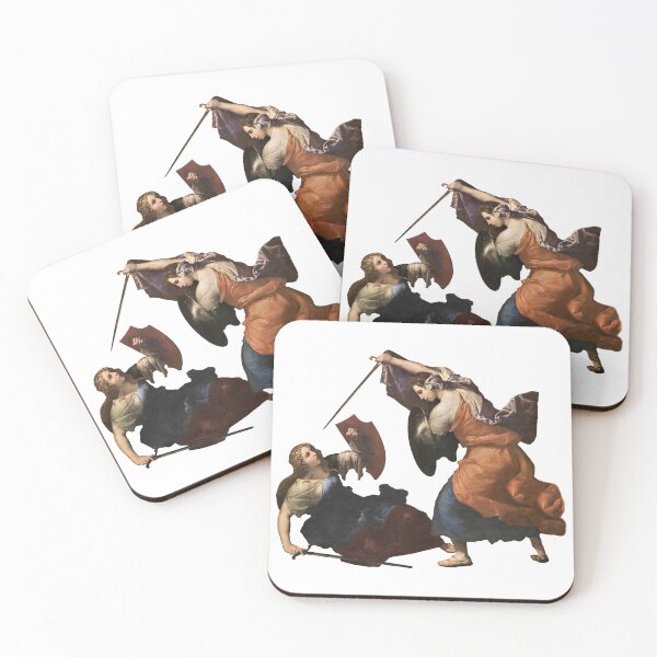 Item preview, Women Gladiators - Ladies Fighting With Swords & Shields designed and sold by emovendo.