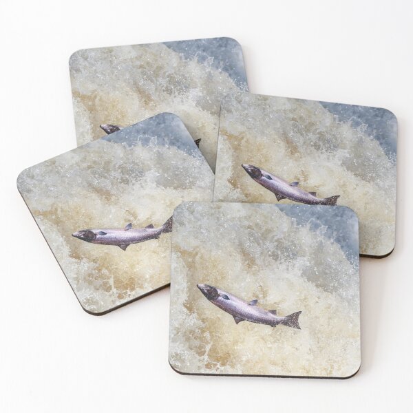 Item preview, Large pink salmon  designed and sold by chanonry.