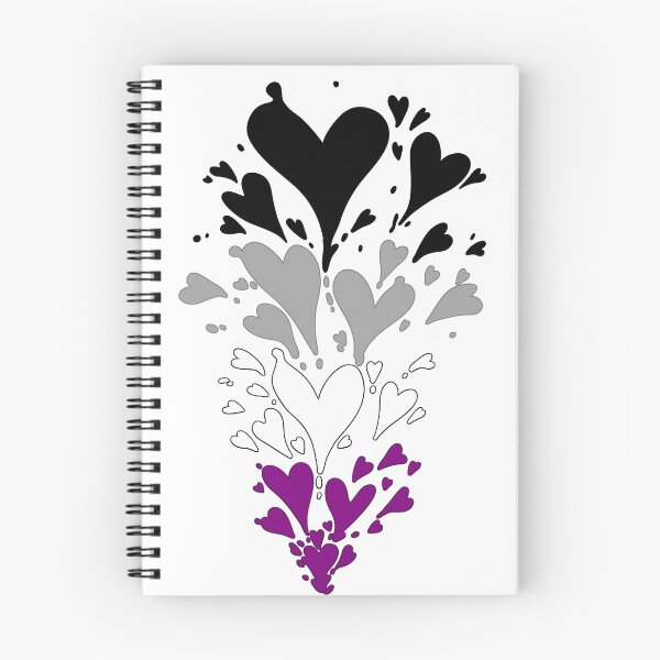 Item preview, Loveheart - Asexual designed and sold by Wissler.