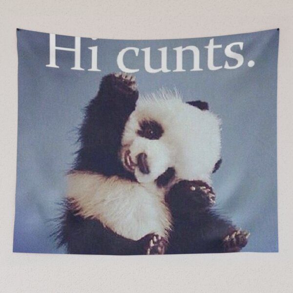 Item preview, Cute panda meme designed and sold by Omasan77.