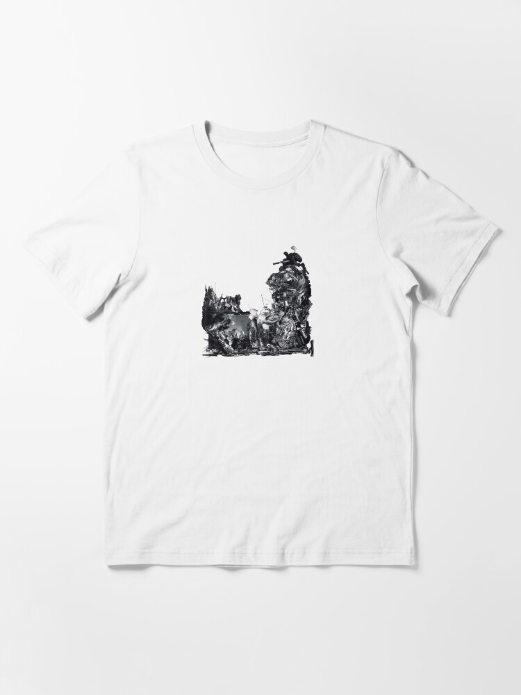 black midi t shirt