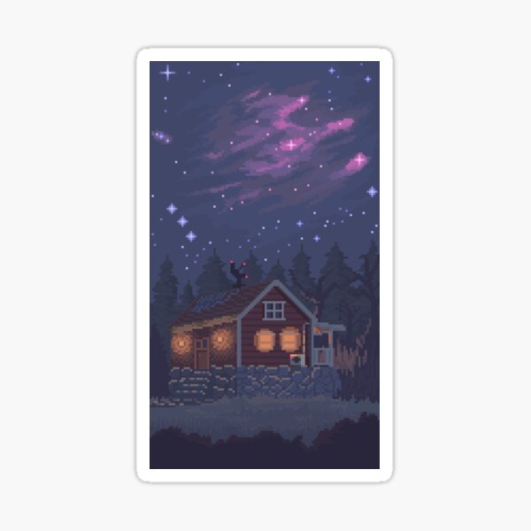 The Night Sky Sticker