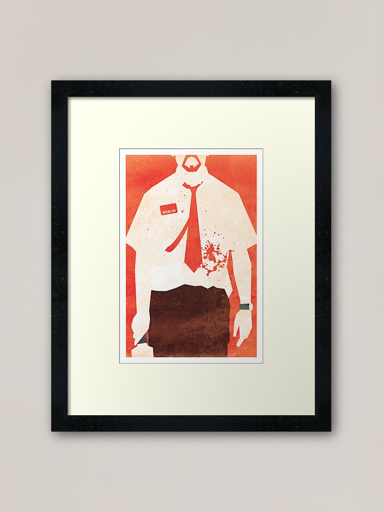 Alternate view of You've Got Red On You Framed Art Print