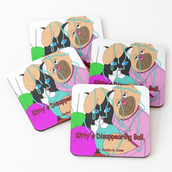 Item preview, Kitty's Disappearing Ball. designed and sold by Jacklyn G.  Jones.