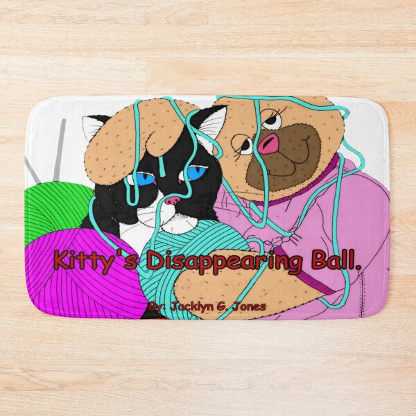 Item preview, Kitty's Disappearing Ball. designed and sold by Jacklyn G.  Jones.