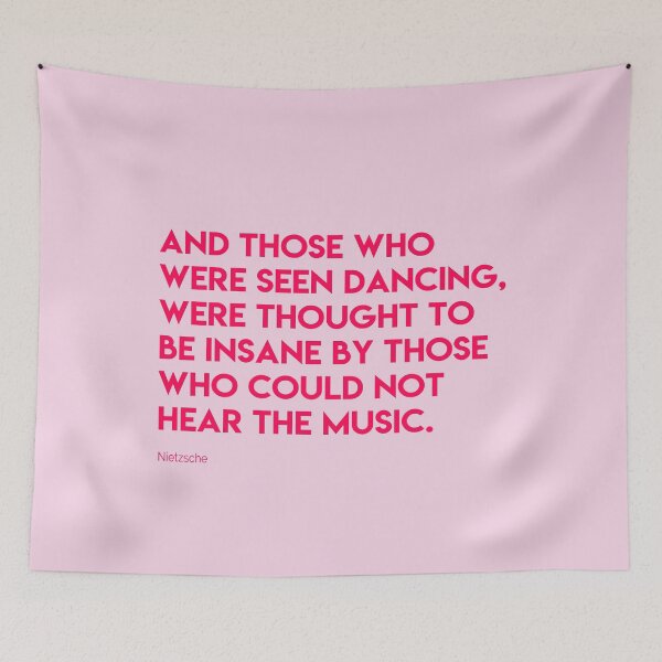 Item preview, And those who were seen dancing Print designed and sold by Skippingbird.
