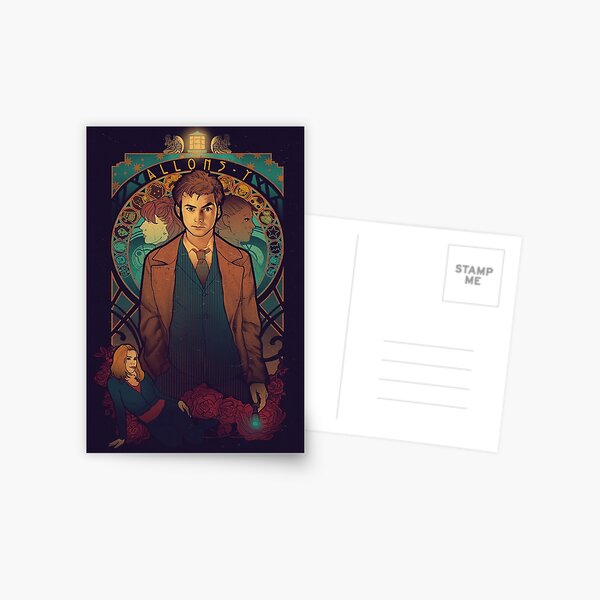 Allons-y Postcard