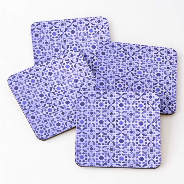Item preview, OASIS 4 mosaic Morocco Essaouira tradition decors wall star blue green orange patterns designed and sold by dragonemma.