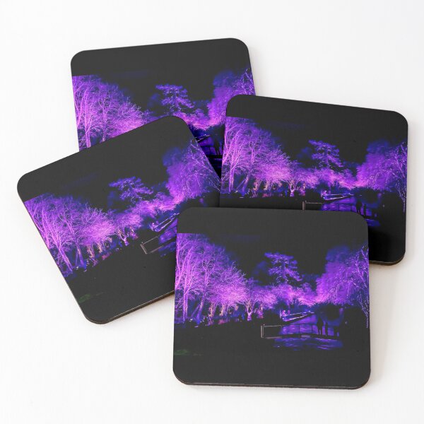 Item preview, Trees and Pink Lighting at Night designed and sold by markstones.