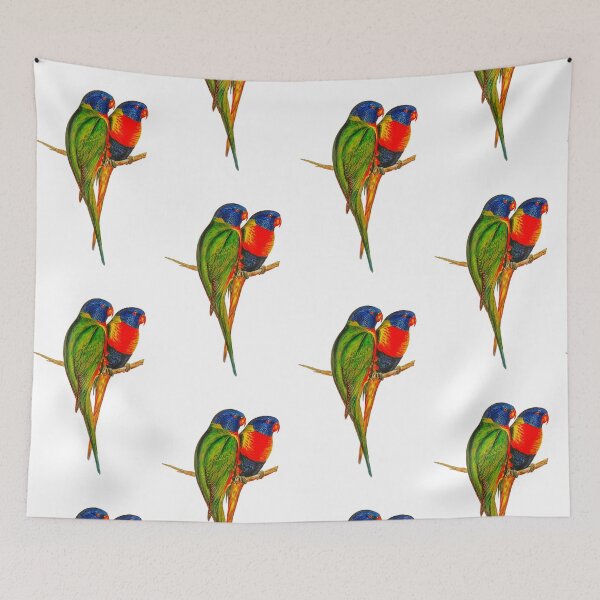 Item preview, Rainbow Lorikeet Bird Australian  designed and sold by karwilberevivalcollection.