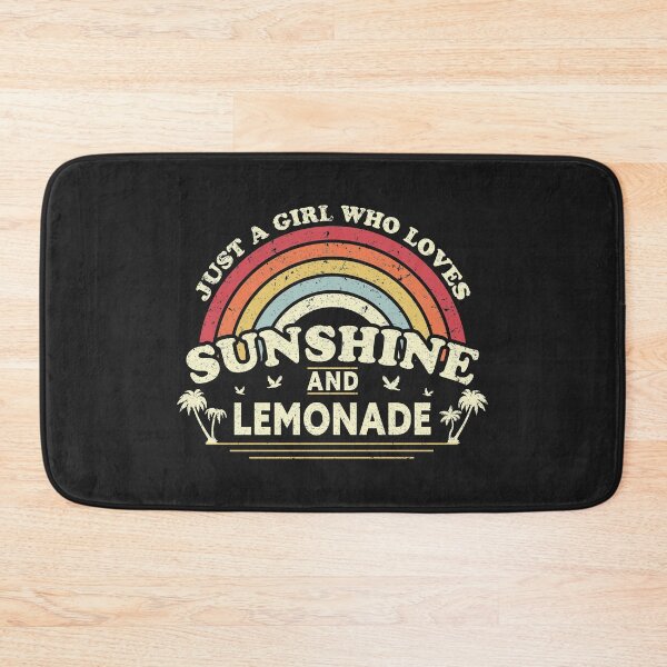 Item preview, Lemonade print. Just A Girl Who Loves Sunshine And Lemonade graphic designed and sold by PackAPunch.