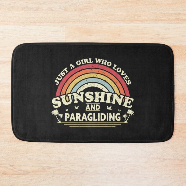 Item preview, Paragliding design. A Girl Who Loves Sunshine And Paragliding product designed and sold by PackAPunch.