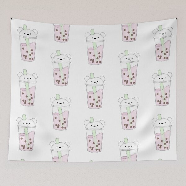 Item preview, Cute ice bear bubble tea! designed and sold by yuliiyadesigns.