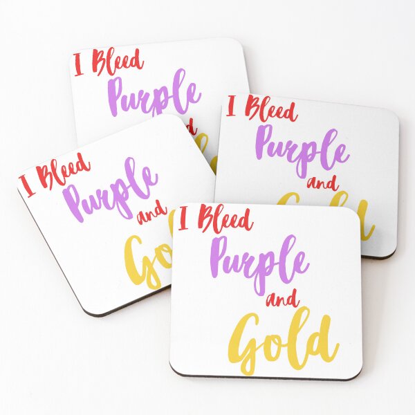 Item preview, Diehard Purple & Gold designed and sold by rodelyn.