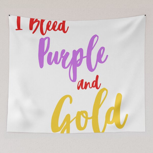 Item preview, Diehard Purple & Gold designed and sold by rodelyn.