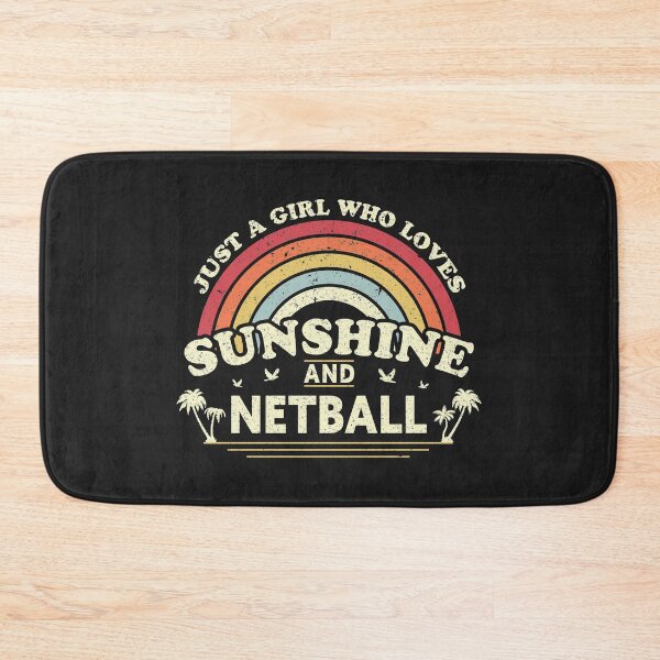 Item preview, Netball graphic. Just A Girl Who Loves Sunshine And Netball design designed and sold by PackAPunch.