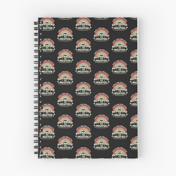 Item preview, Mojito print. Just A Girl Who Loves Sunshine And Mojitos graphic designed and sold by PackAPunch.