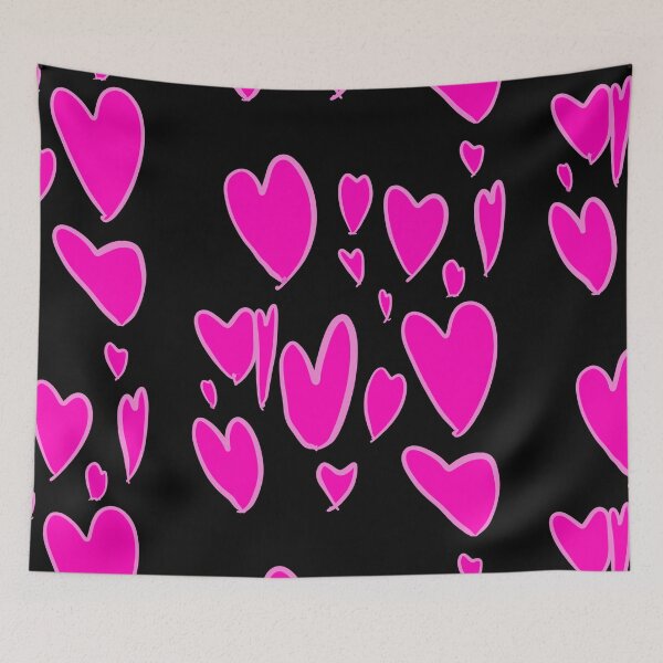 Item preview, Ms Moons Pink Hearts designed and sold by FrictionMaxxing.
