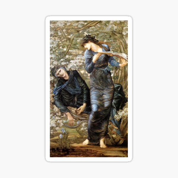 Artikel-Vorschau von Die Verführung Merlins - Edward Burne-Jones 1872, designt und verkauft von forgottenbeauty.