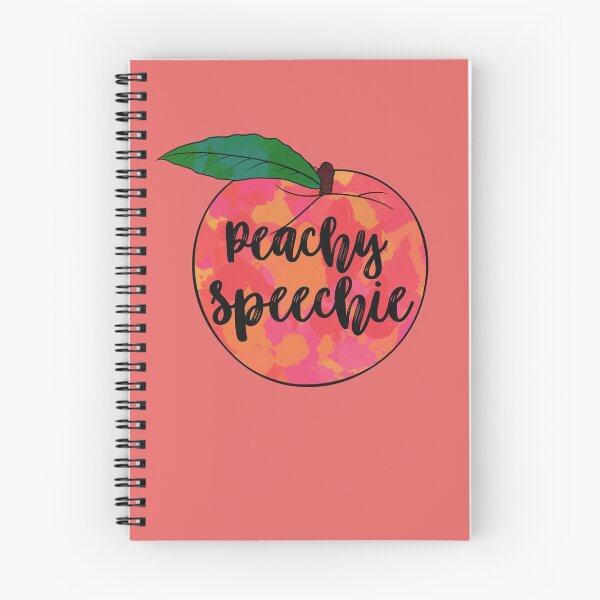 Item preview, Peachy Speechie - Cursive designed and sold by youngbrokelife.