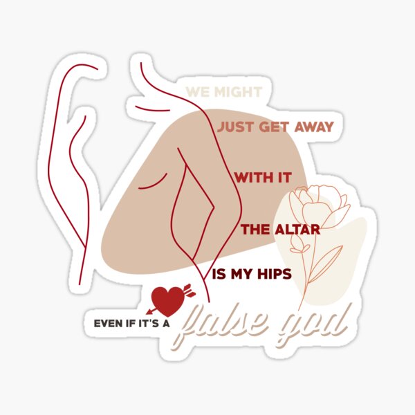 Item preview, False God - The Altar Is My Hips designed and sold by queenoftheashes.