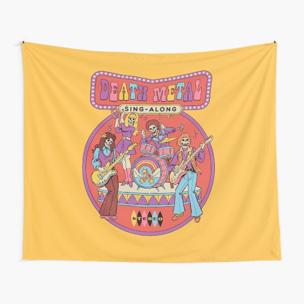 Death Metal Sing-Along Tapestry