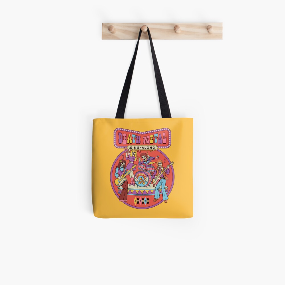 Death Metal Sing-Along Tote Bag