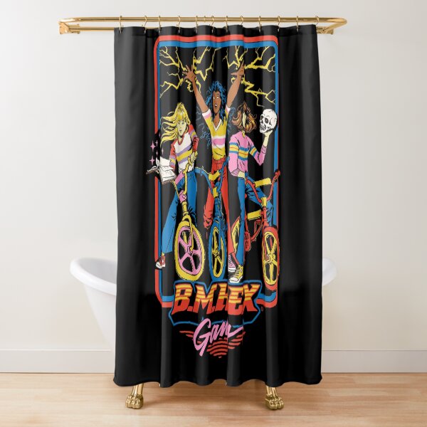 B.M.Hex Gang Shower Curtain