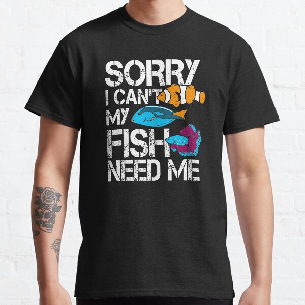 Aquarium Gift Aquarist Tank Addiction Fish Keeping Lover Classic T-Shirt