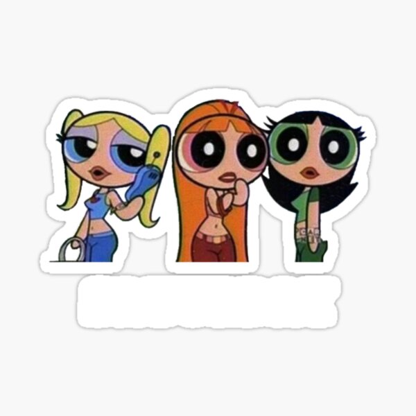 Aesthetic Sticker Pack Power Puff Girls The Powerpuff Girls Line 