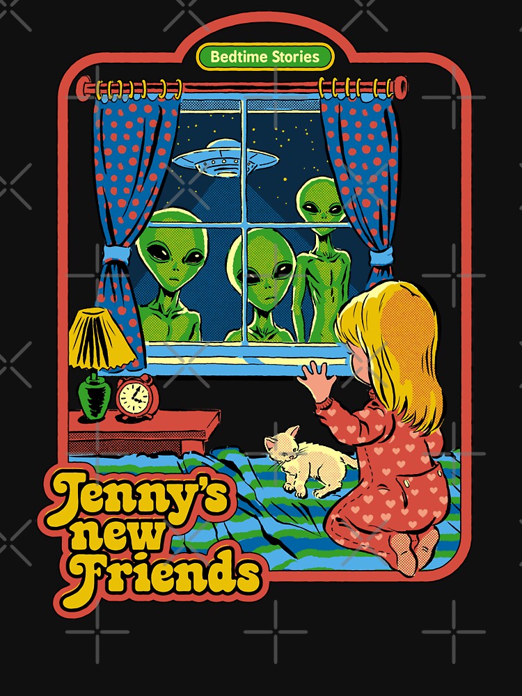 Thumbnail 7 of 7, Active T-Shirt, Jenny's New Friends designed and sold by stevenrhodes.